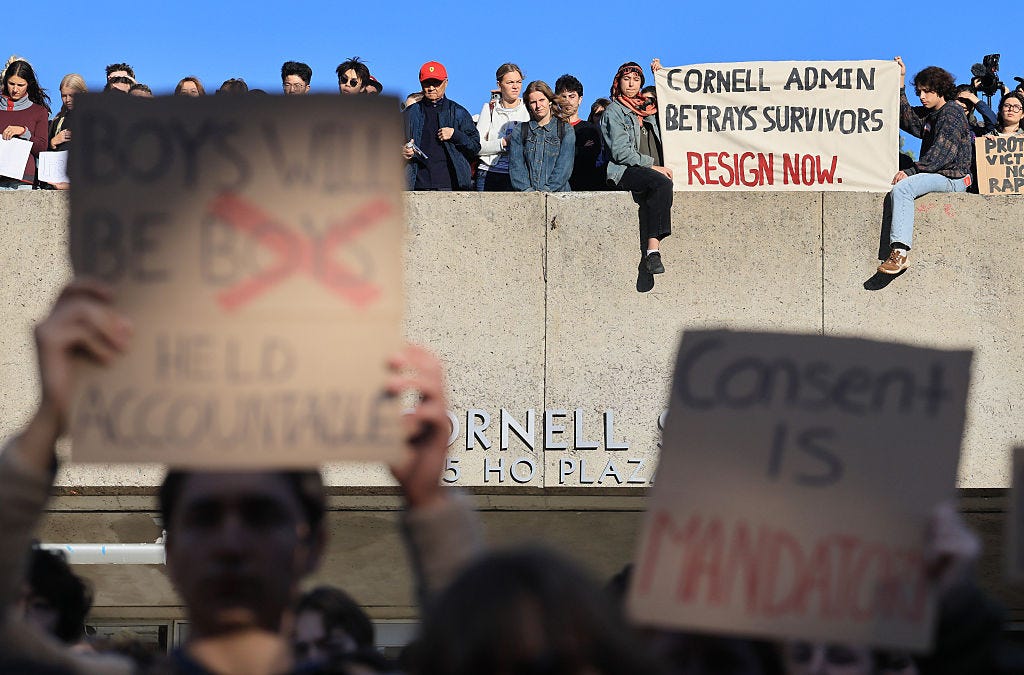 The Rage at Cornell: ‘Rapists Still Walk Among Us’