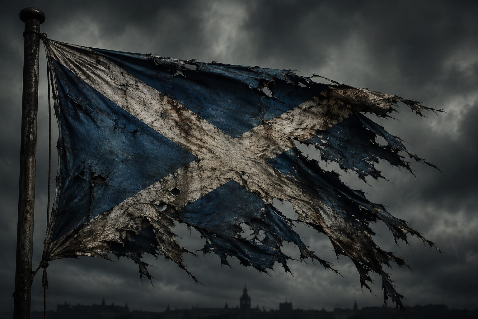 The slow strange death of Scotland