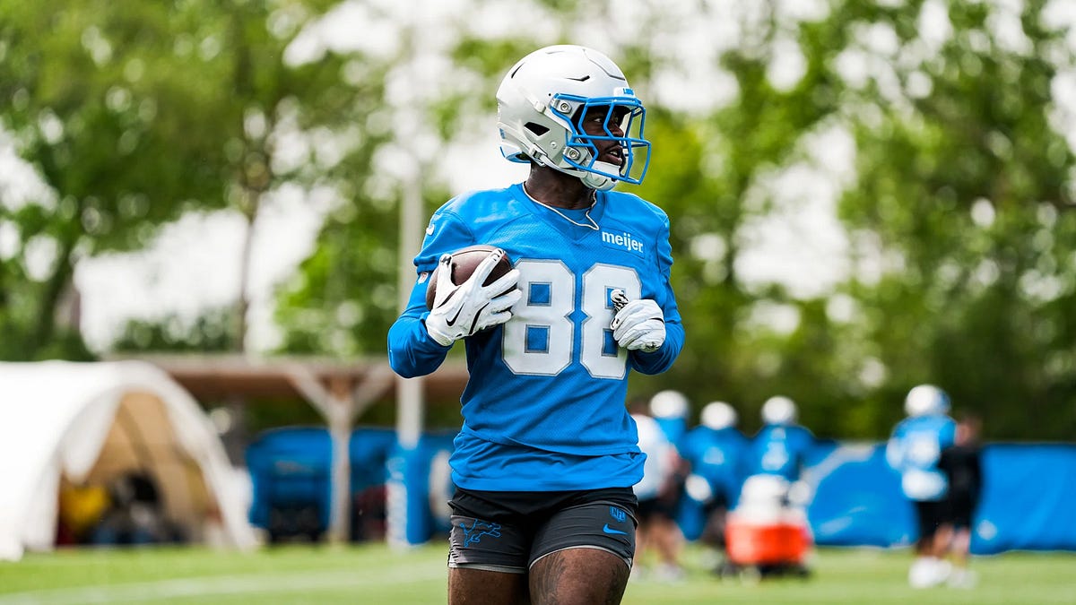 Robbed of rookie season, Lions WR Kendrick Law putting in work in classroom so he’ll be ready to show what he can do in 2027