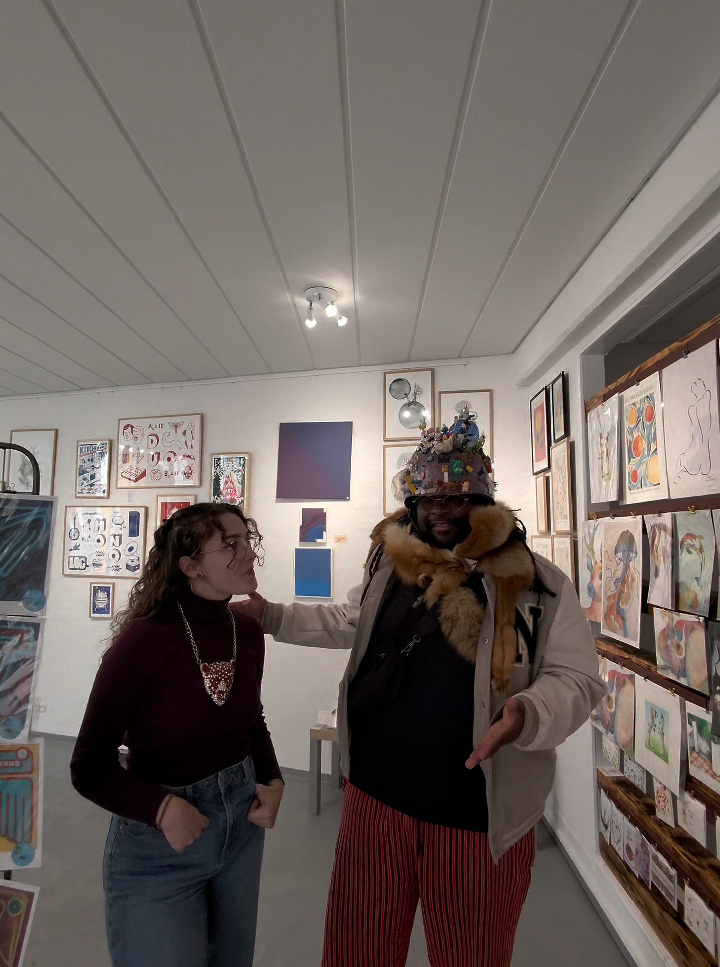 Boissinot has taken the initiative to operate a space that supports the visibility of other artists. Boissinot has taken the initiative to operate a space that supports the visibility of other artists.