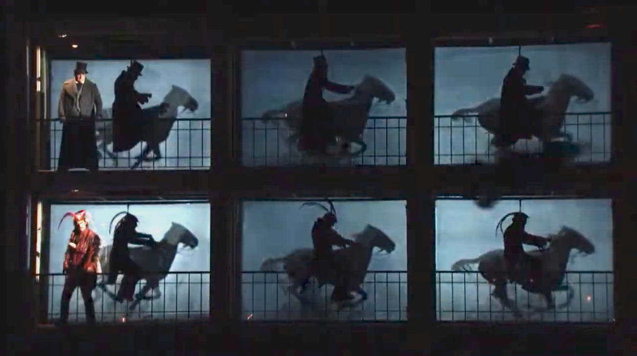 Screenshot of Berlioz's La damnation de Faust as performed at the Metropolitan Opera.