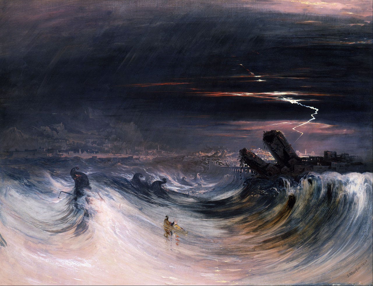 Destruction of Tyre, 1840 - John Martin - WikiArt.org