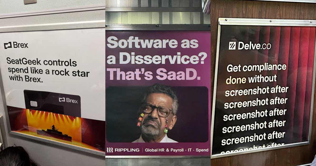 What Are Those Nonsensical Tech AI Ads on the Subways?