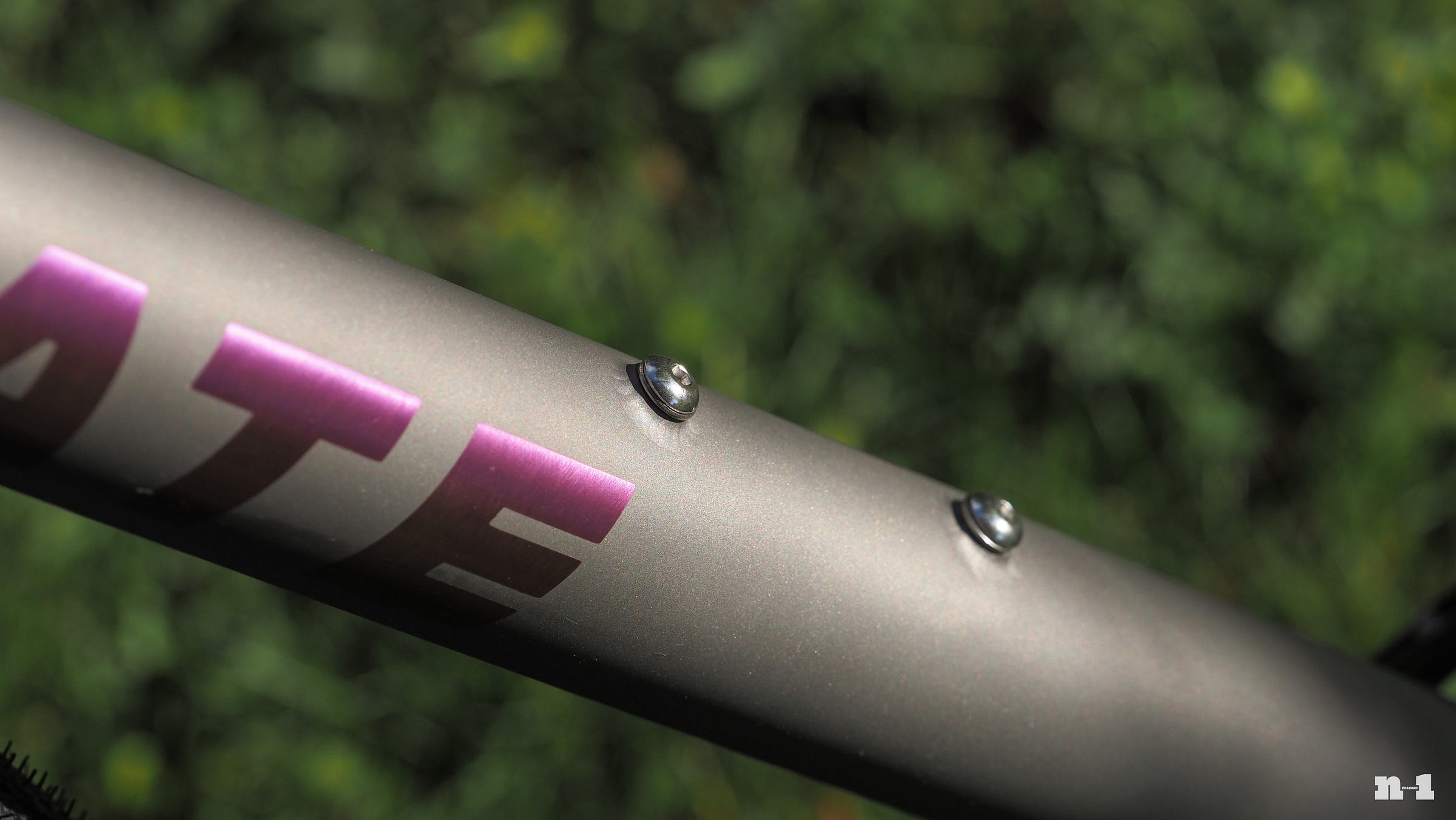 State Bicycle Company Titanium All-Road bottle bosses