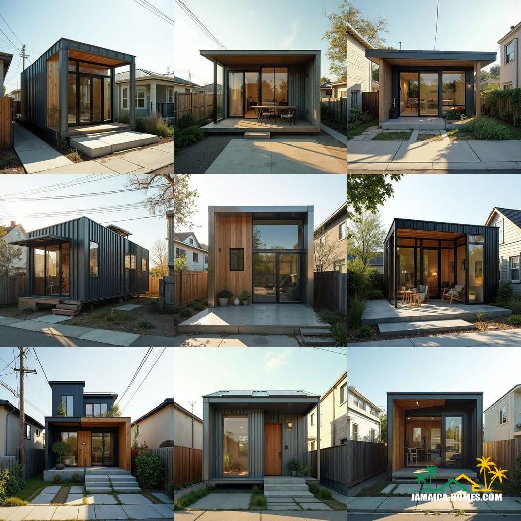 Urban Steel-Clad Mini Home