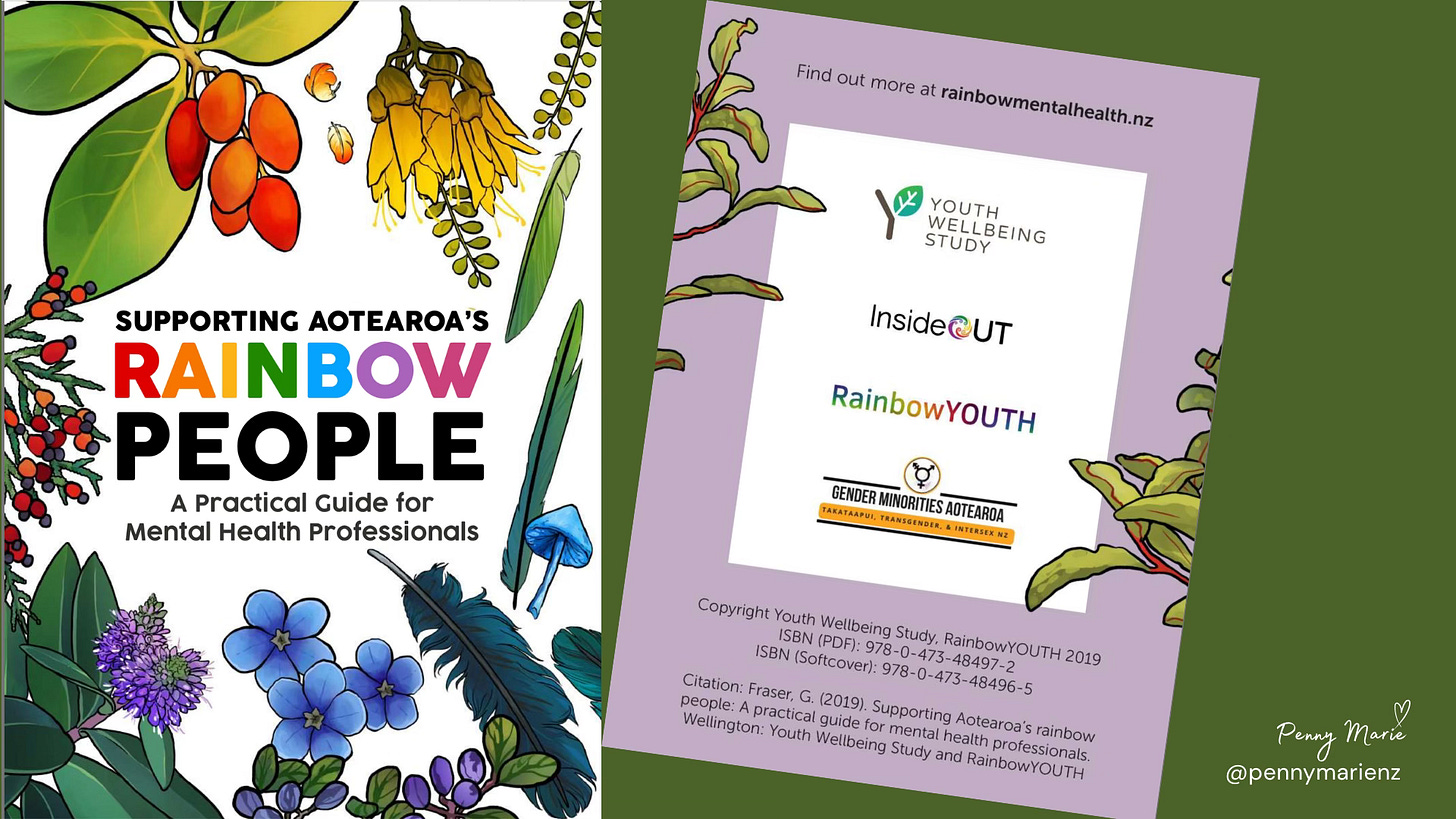 InsideOut Gender Minorities resource for 'mental health' practitioners