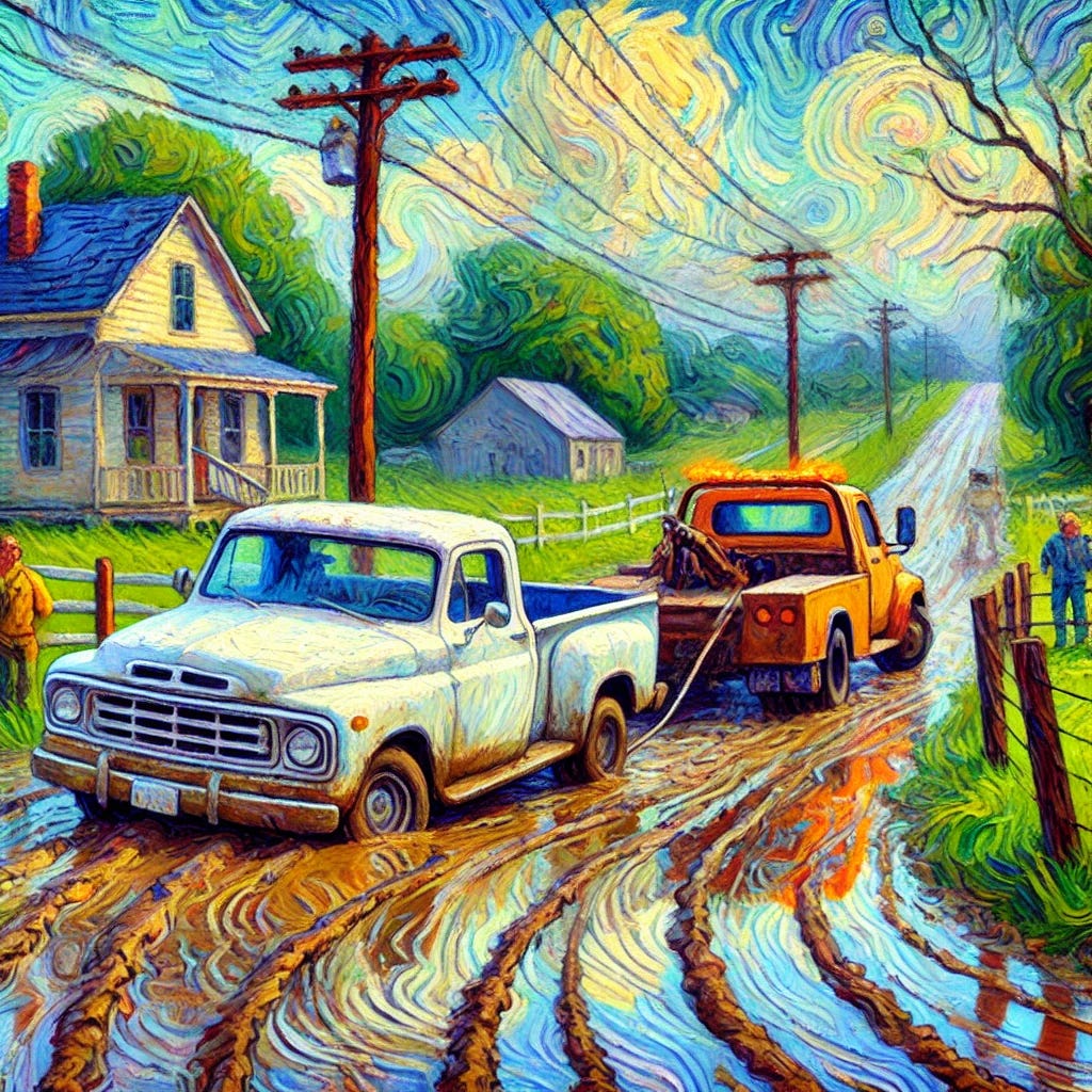 Act X - The Tow Truck Arrives