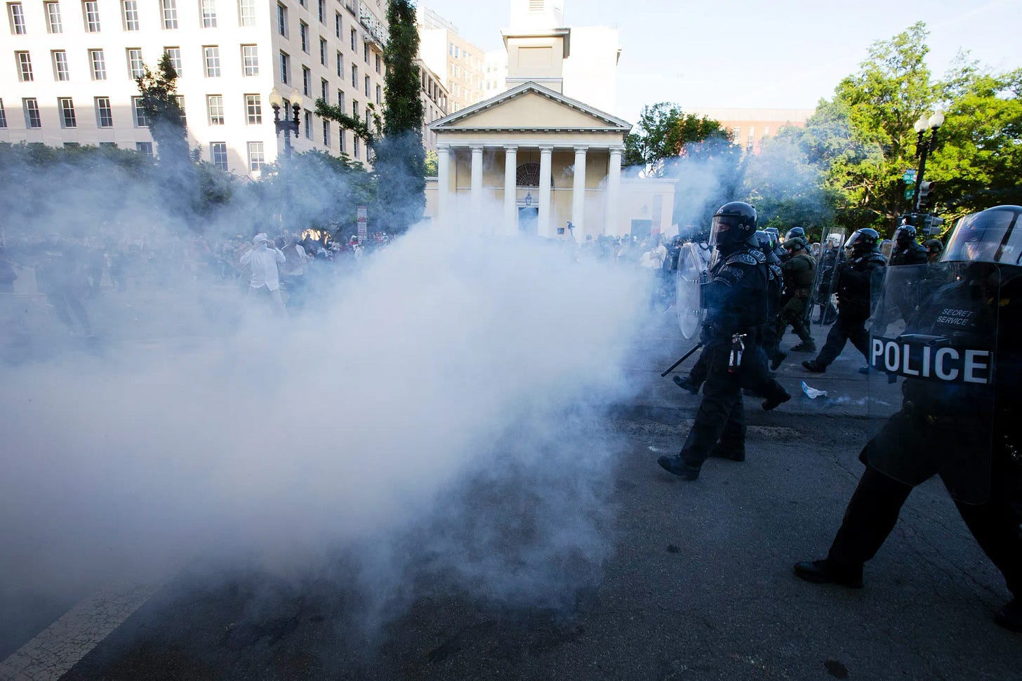 Black Lives Matter Loses Suit Over Trump's Lafayette Square Walk - Bloomberg Black Lives Matter Loses Suit Over Trump's Lafayette Square Walk - Bloomberg