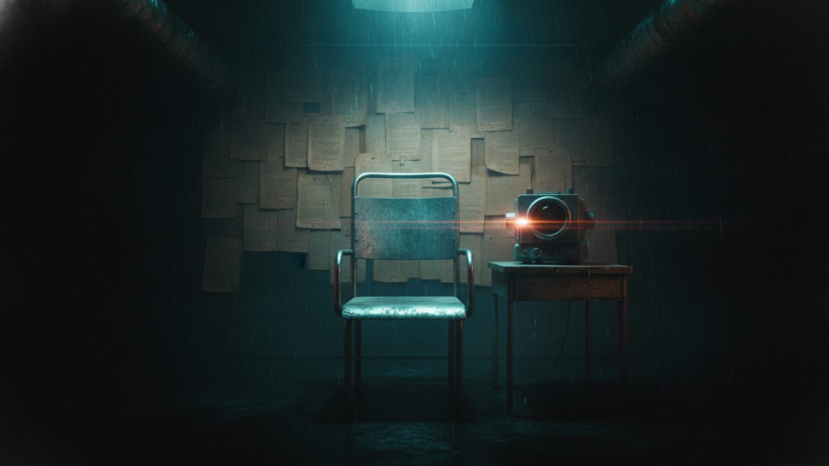 The examiner’s chair is empty, and the detectors we built to replace it do not work.