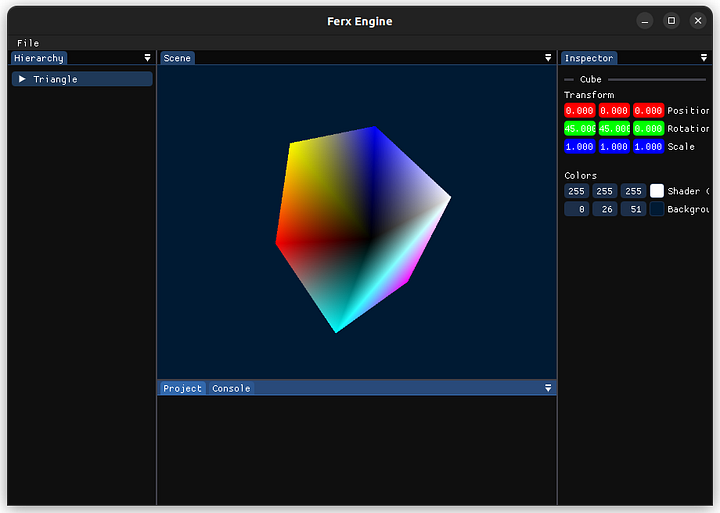 The engine and its codebase