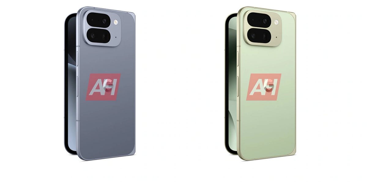 Pixel 10 Pro Fold colors leak, showing off 'Jade' and 'Moonstone