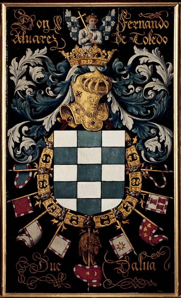 Coat of arms of Fernandez Alvarez de Toledo Coat of arms of Fernandez Alvarez de Toledo