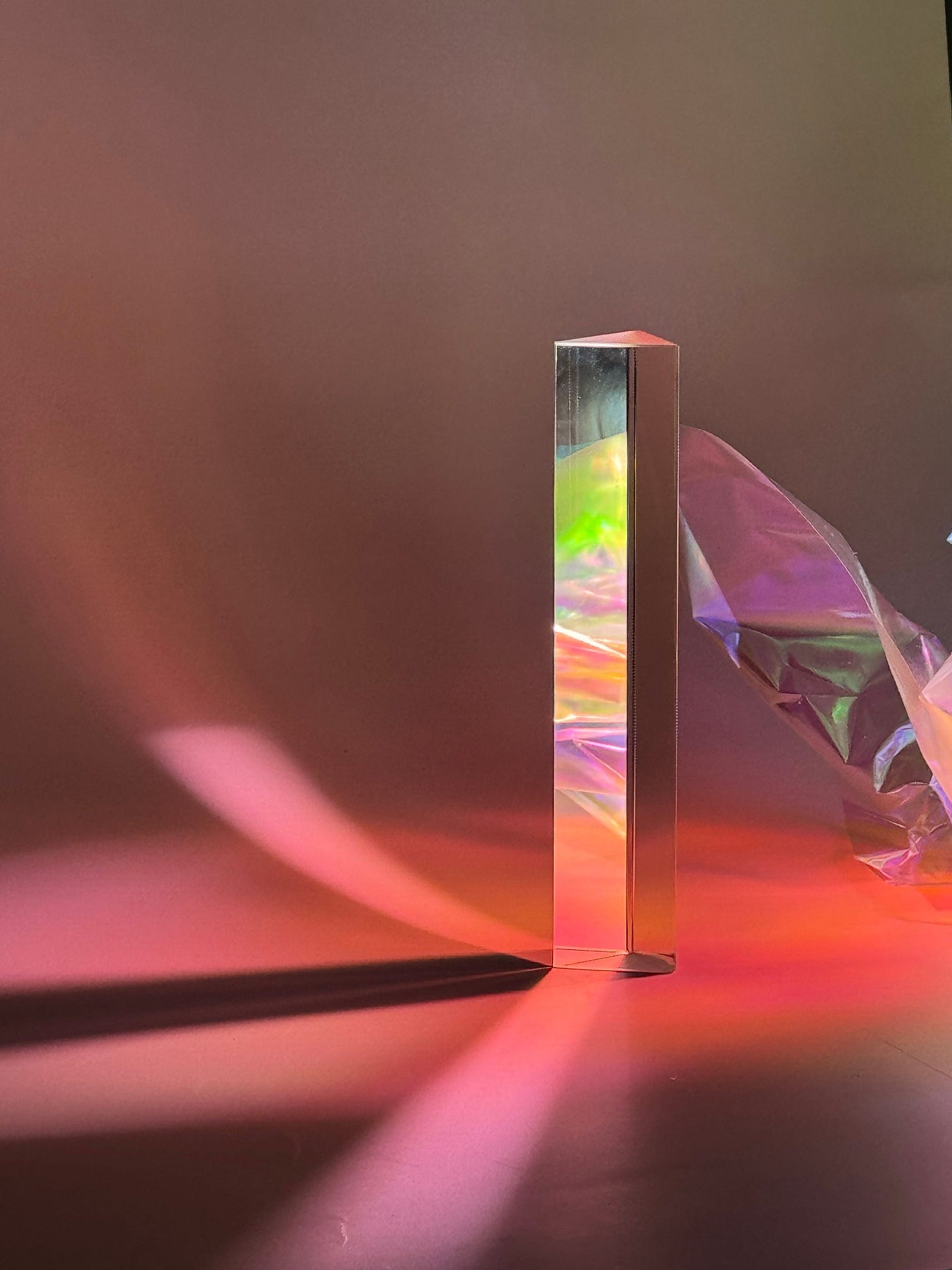 Enterprise AI business case - light refracting through a prism Enterprise AI business case - light refracting through a prism