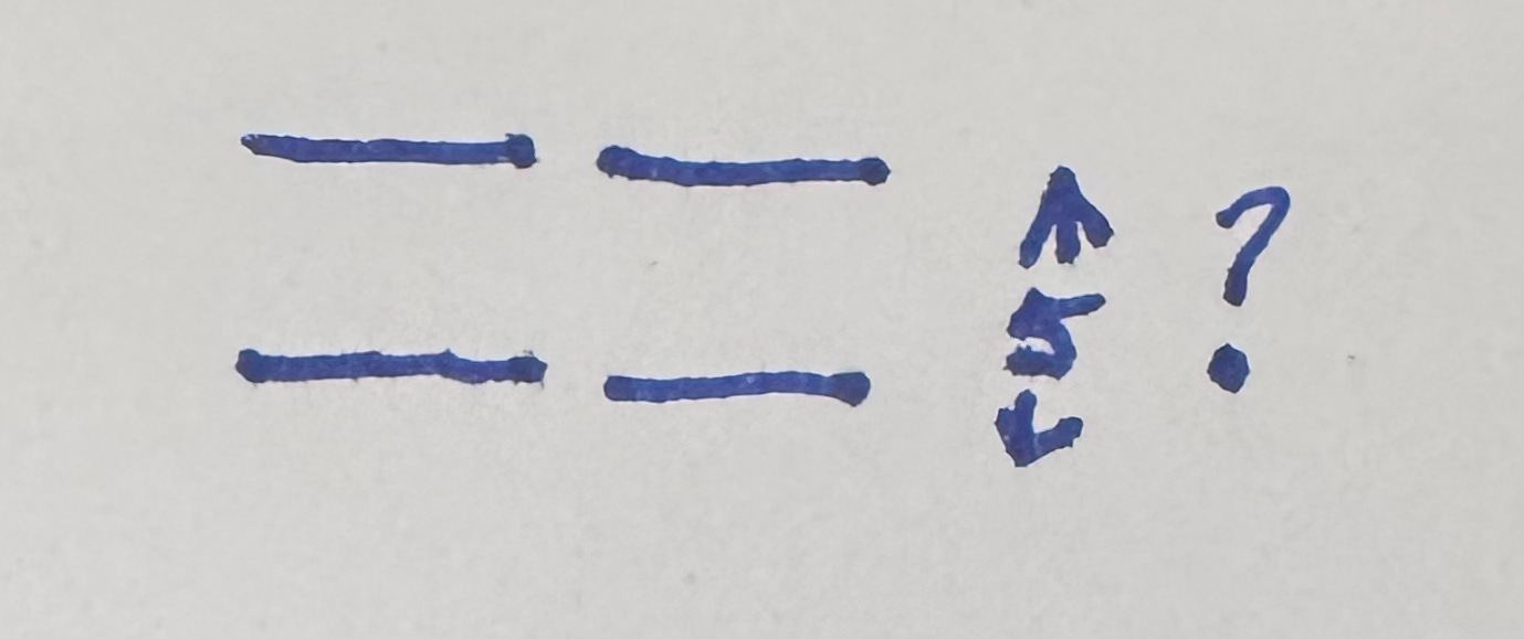 Now it's 2 pipes connected Now it's 2 pipes connected