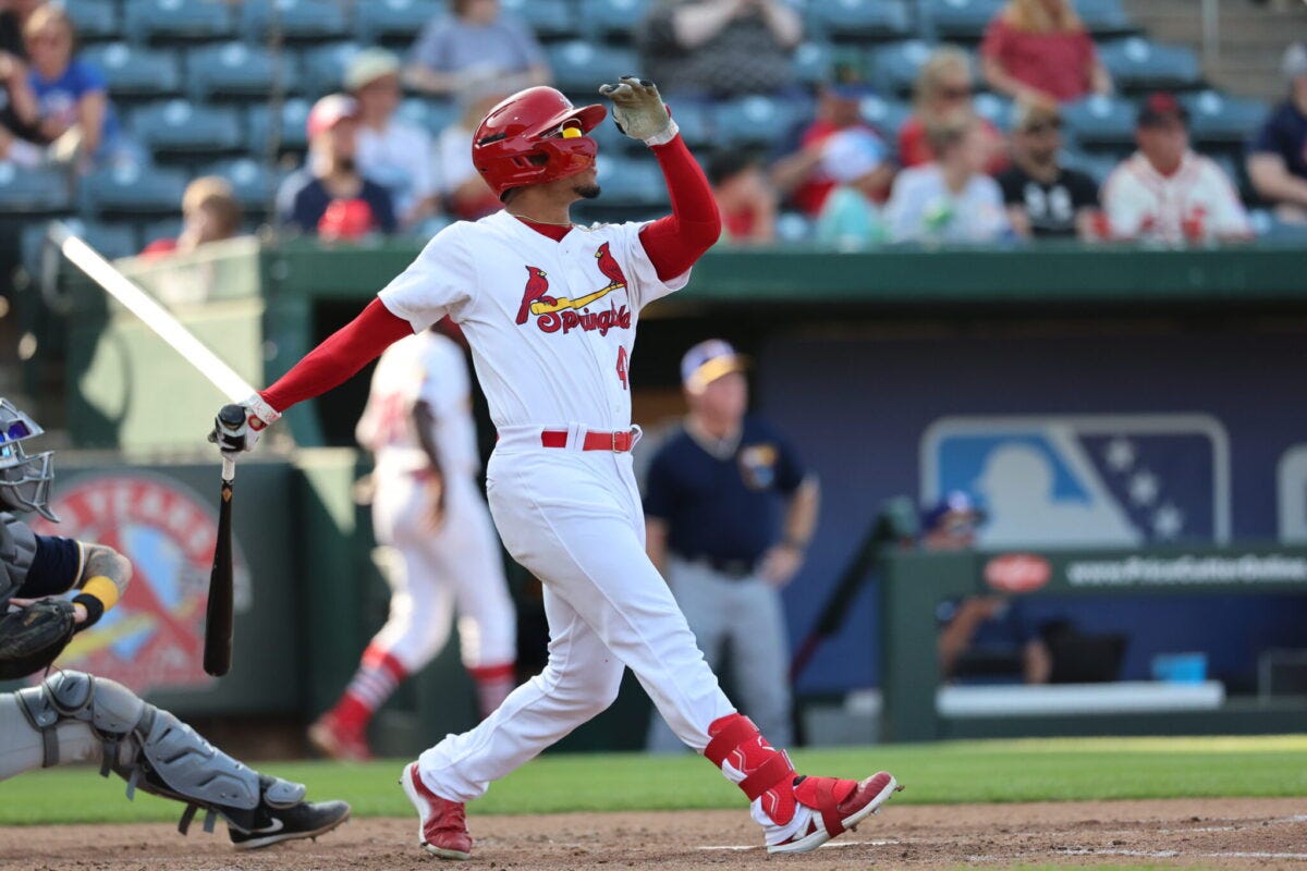That guy is going to be so good”: Double-A newcomer Chase Davis powers  Springfield to Game 1 Division Series win - Scoops Sports Network