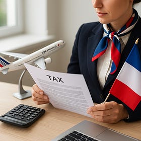 Tassazione concorrente per l’assistente di volo