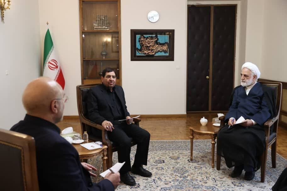 VP Mokhber meets head of Iranian government branches VP Mokhber meets head of Iranian government branches