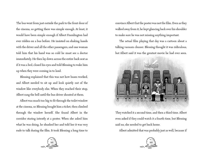 A page from The Snowman Code A page from The Snowman Code