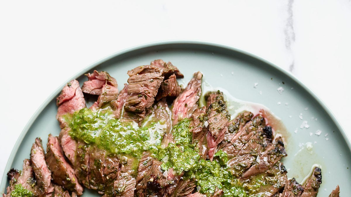 30-Minute Chimichurri Skirt Steak - The Foodletter (By Female Foodie)