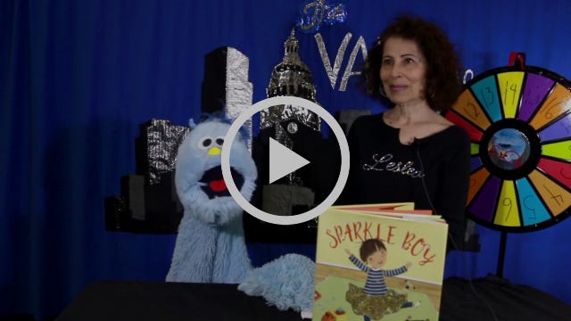 Lesléa with Van the Monster