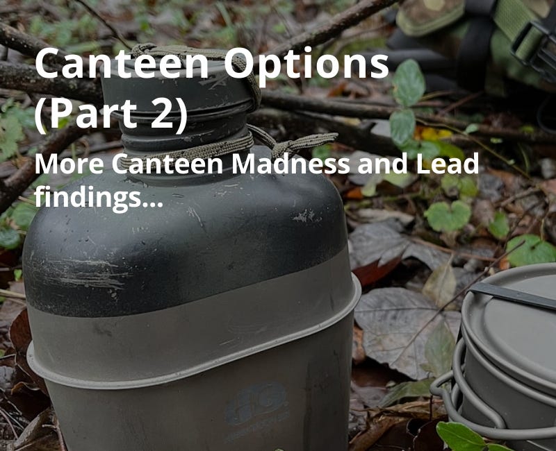 Canteen Options (Part 2)