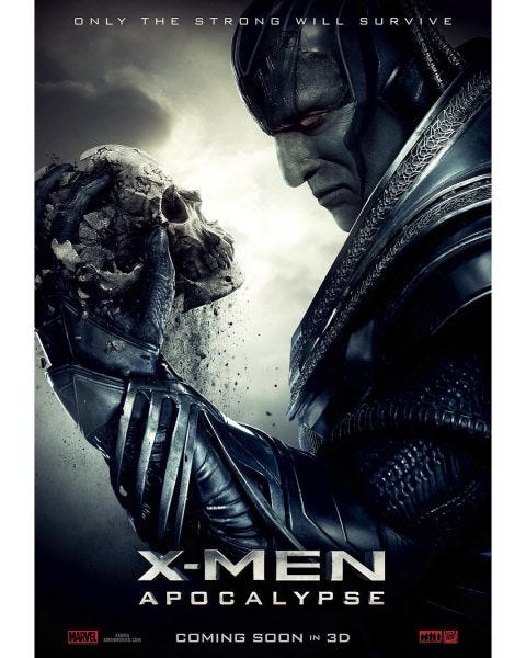 xmen apocalyse latest poster 2015 xmen apocalyse latest poster 2015