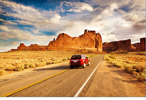 20+ Car Driving Road Trip Touring At Arches National Park Utah Stock  Photos, Pictures & Royalty-Free Images - iStock