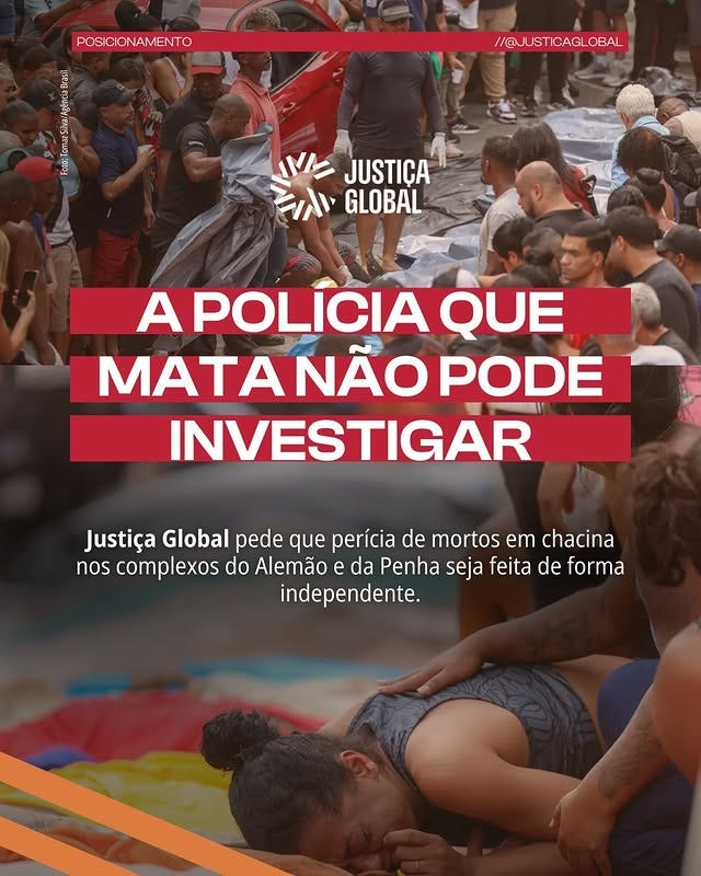 Massacre no RJ: organizações cobram perícia independente e familiares ainda buscam desaparecidos 2 Imagem propriedade da Brasil de Direitos