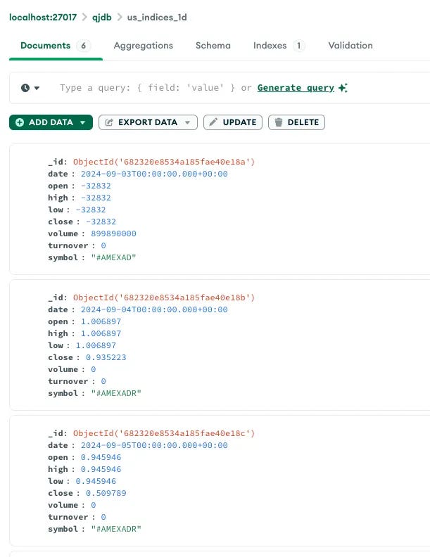 DB Toolkit: Upload Clean Time-Series Data to MongoDB & TimescaleDB