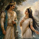 How could Śāntanu marry a river?