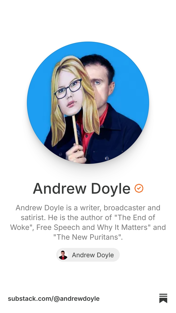 Andrew Doyle | Substack