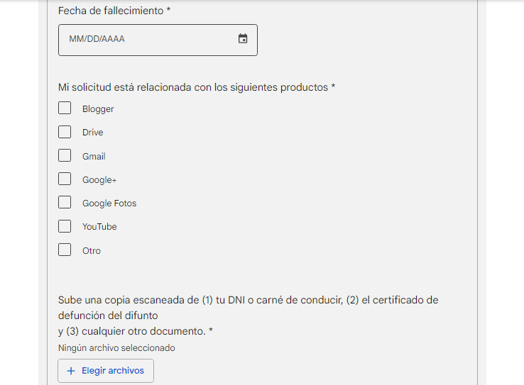 Captura de pantalla tomada del Centro de Ayuda de Google. Captura de pantalla tomada del Centro de Ayuda de Google.