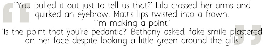 So This Is Ever After, Quote 2