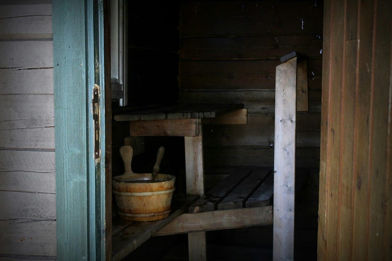 Traditional Finnish Sauna. Traditional Finnish Sauna.