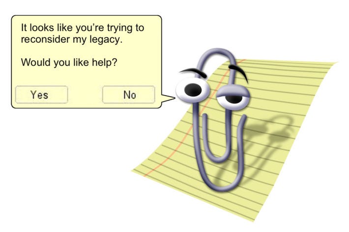 The rise, fall (and rebirth) of Microsoft Clippy
