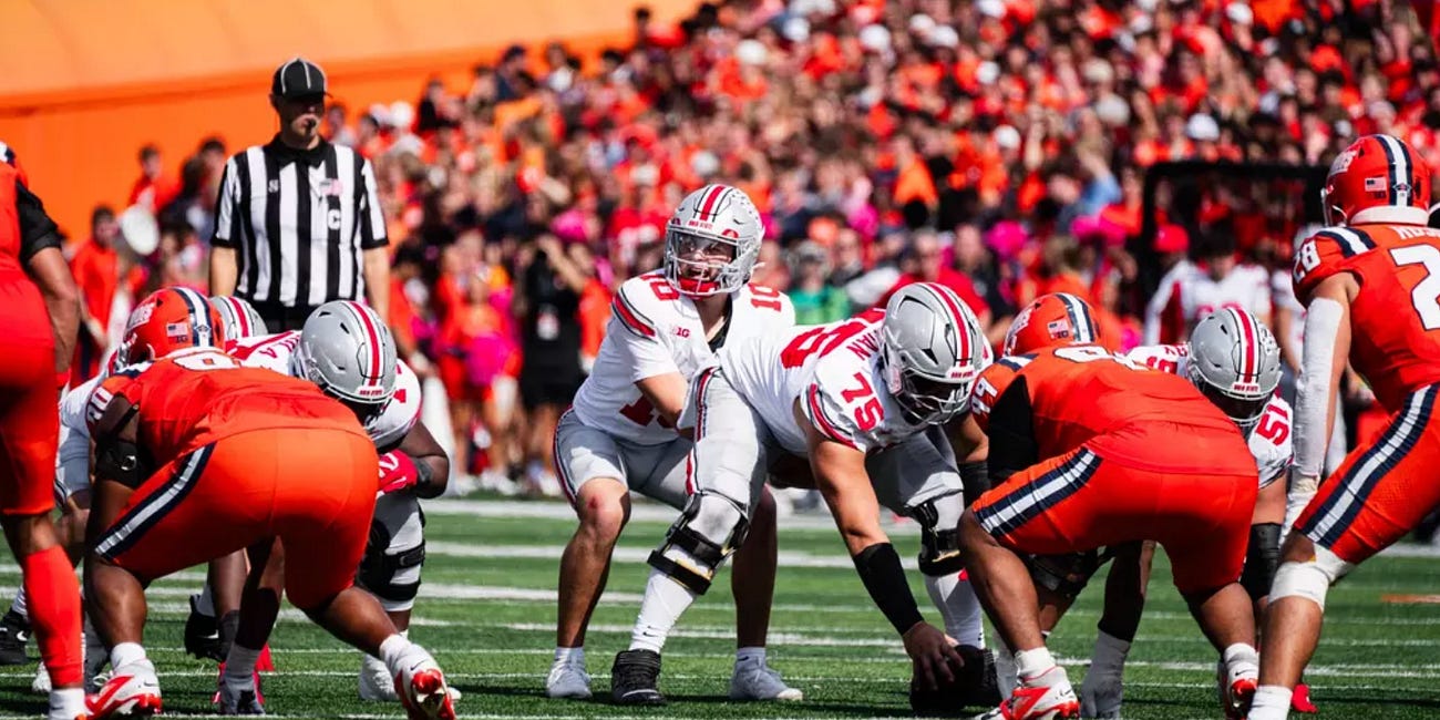 Ohio State Rewatch: On offensive rhythm, and giving up (gasp) two touchdowns 