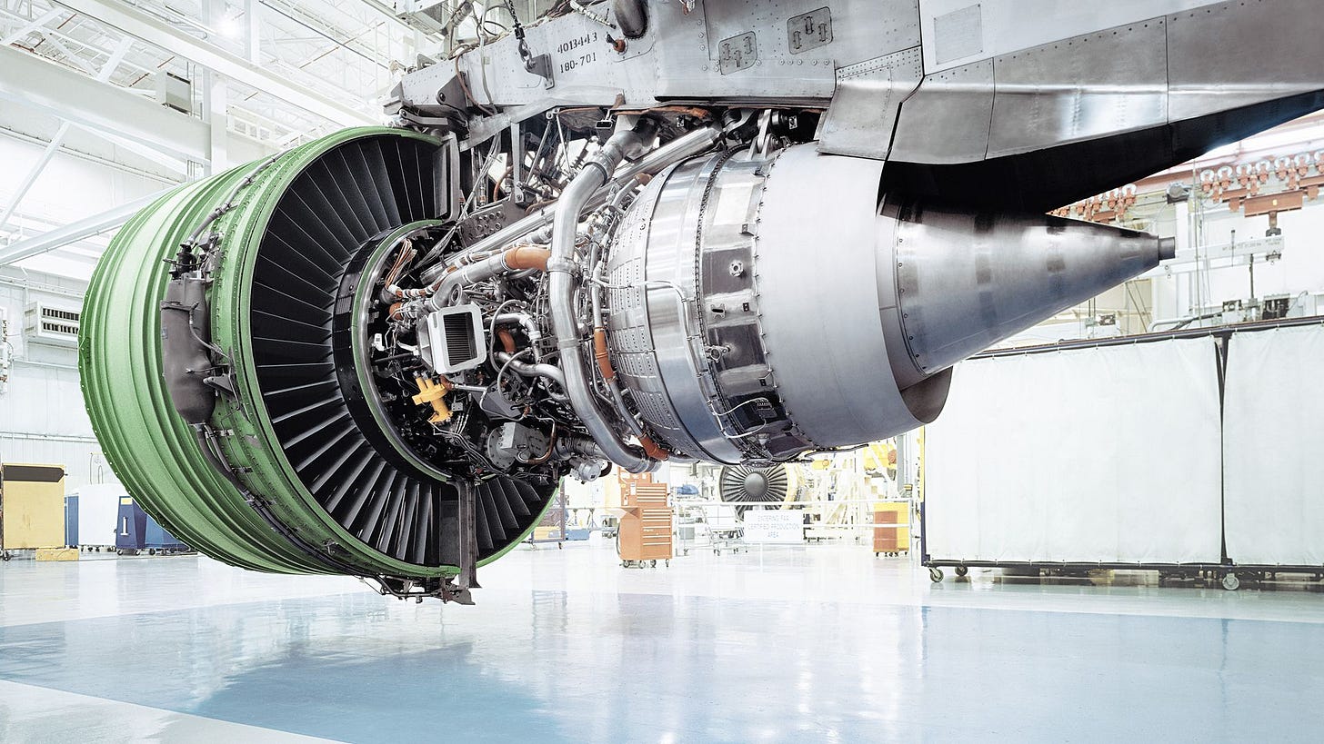 GE90 turbofan engine