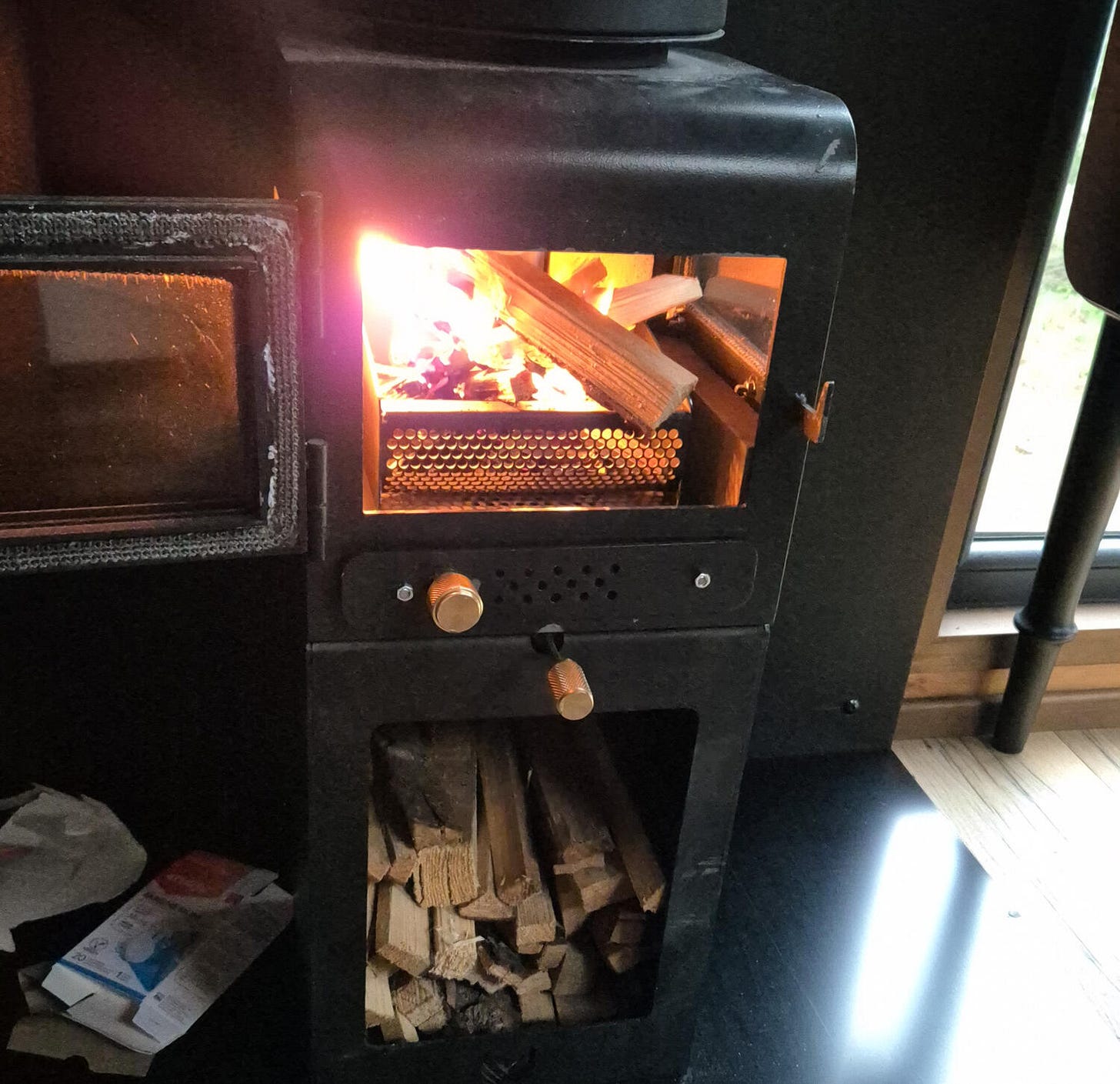 Viking Tiny House: Valkiria Stove