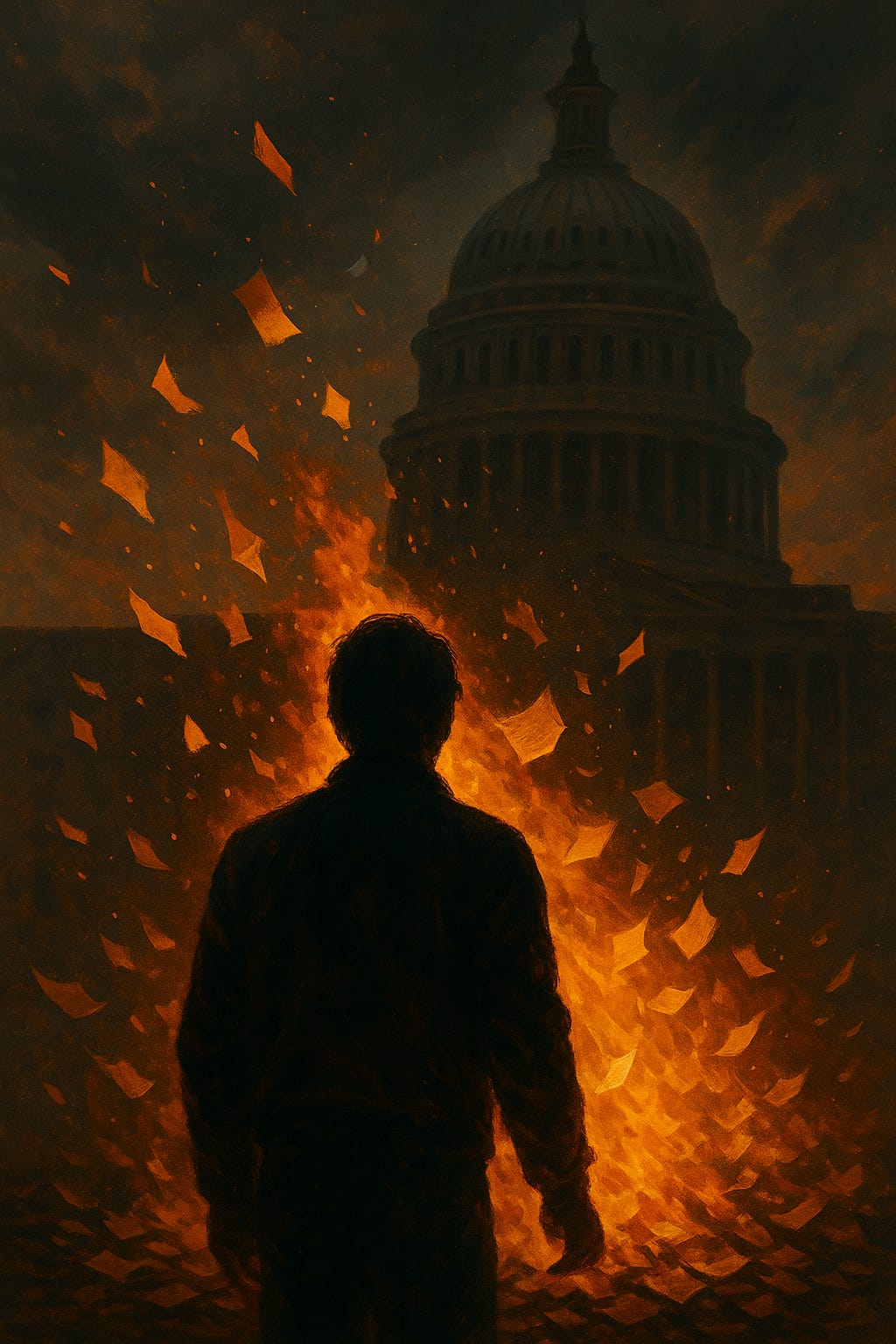 Ms. Piggy, the Podium & the Island  We watch the temper tantrums of men who treat bodies like property and power like a birthright.  The podium defender rebrands herself as Miss Piggy, explaining away threats and abuse like she’s reading a recipe:  a pinch of denial,  a dash of victim-blaming,  and a full cup of “Well, actually, the Democrats shut down the government.”  Her big win?“We cut 95% of the education department and the schools are still open. See? Waste and fraud.”  No.What you did is dumb down the supply chain.You turned kids into inventory and called it efficiency.  Low spark on the high-heel boys, indeed.