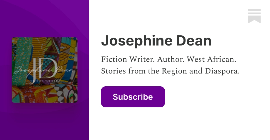 Josephine Dean | JDean_WAfricaStories | Substack