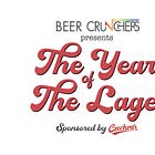 #YearOfTheLager