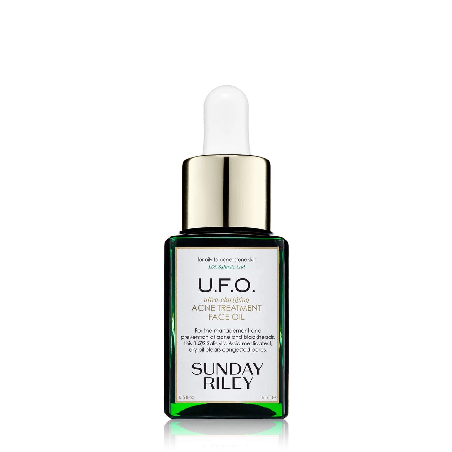 U.F.O. Acne Treatment Face Oil 15ml pack shot U.F.O. Acne Treatment Face Oil 15ml pack shot