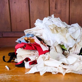 Fabric Scraps, A Leaf Pillow, & Pintucks