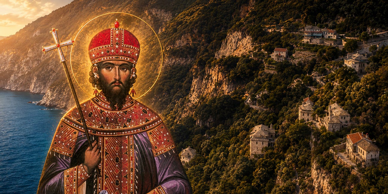 The Blessed Encounter in Crete, Elder Basil and Saint King John!