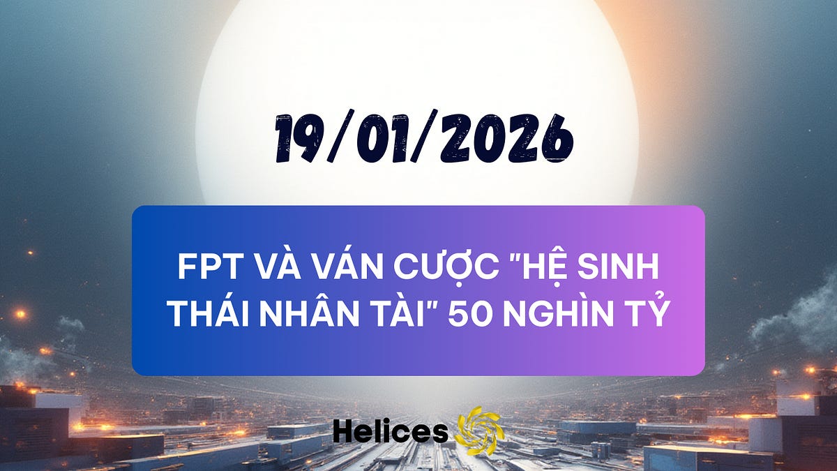 Bản tin ngày 19/01/2026 - FPT và ván cược "Hệ sinh thái nhân tài" 50 nghìn tỷ