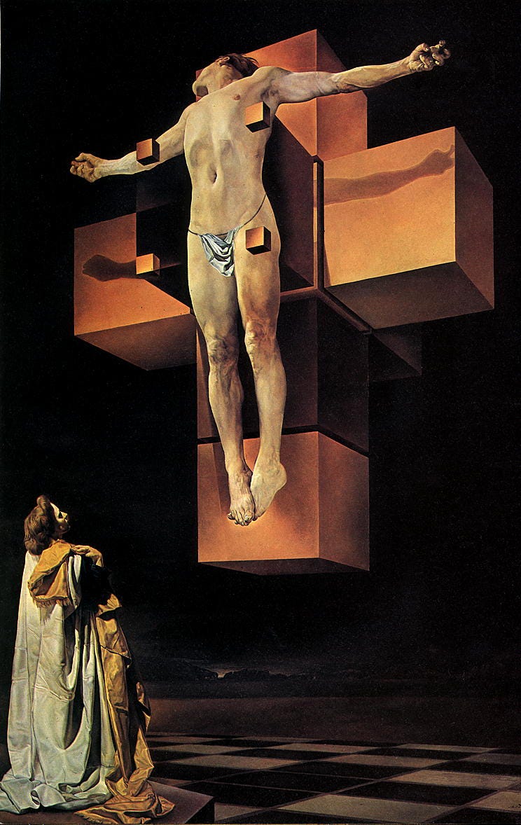 Salvador Dalí: Crucifixion (Corpus Hypercubus) | Reinier Sonneveld
