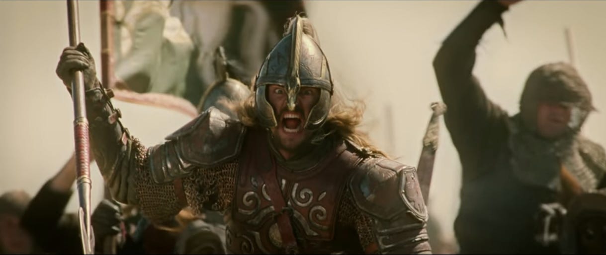 Orcs Attacking Rohan The Charge of the Rohirrim is the Most Epic Scene Ever Filmed