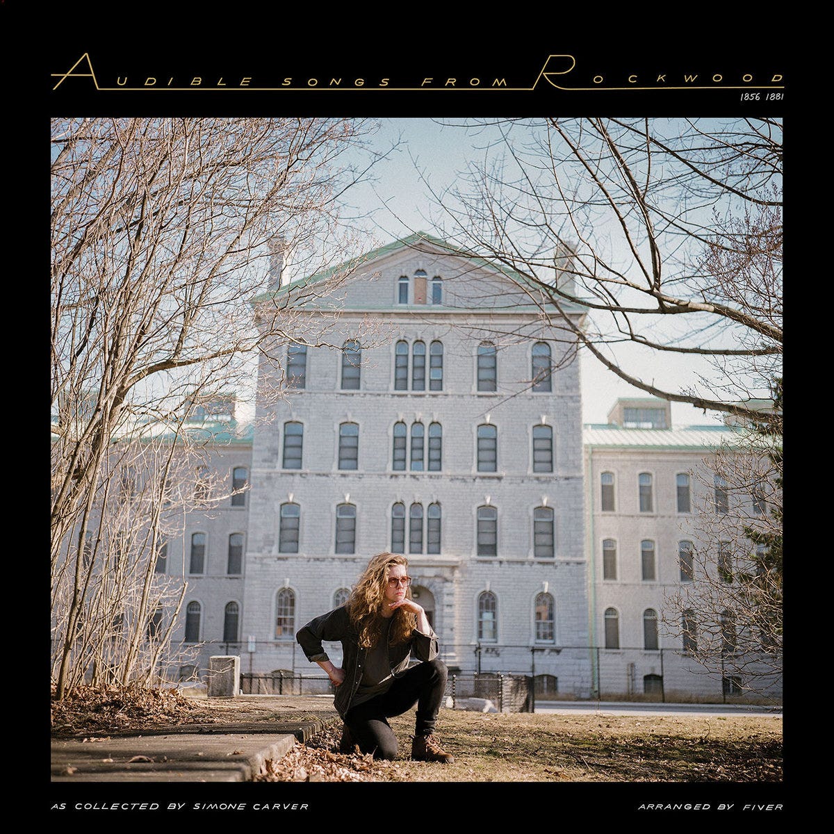 Photo of Rockwood asylum in Kingston Ontario in an album cover from acclaimed Ontario musician Fiver