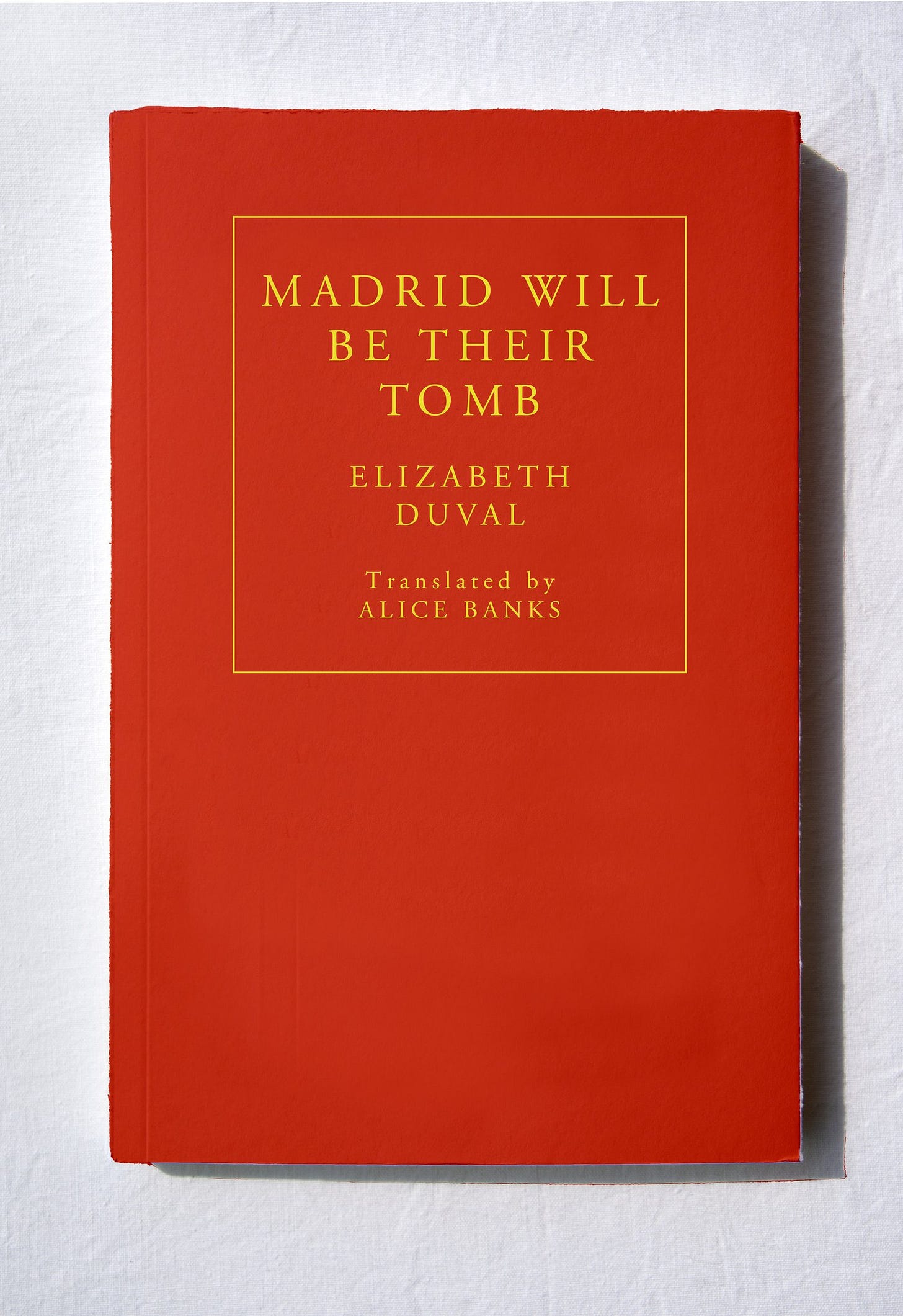 Madrid Will Be Their Tomb — FdE