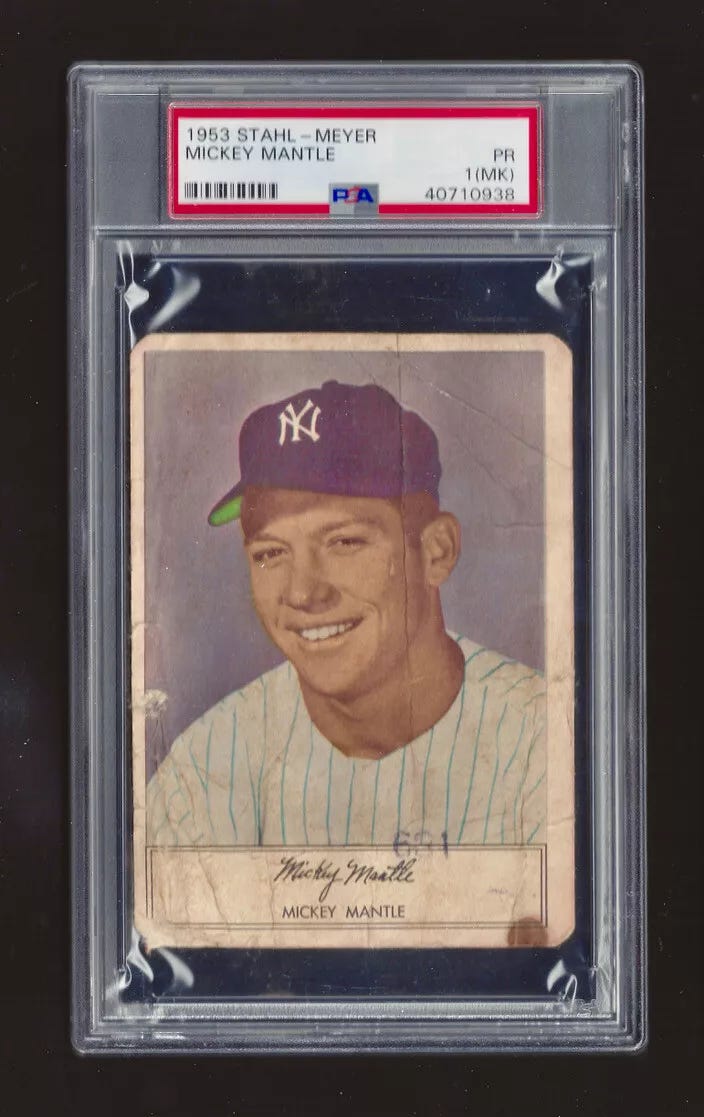 A Deep Dive into the Mickey Mantle Sports Card Market A Deep Dive into the Mickey Mantle Sports Card Market